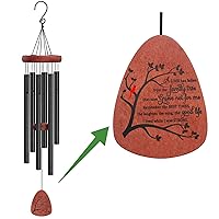 Cardinal Wind Chimes for Loss of Loved One Sympathy Gifts for Loss of Mother Father Daughter Brother Sister Son Dad Mom Husband Wife Best Friend Keepsake Outdoor Garden Yard Home A Limb Has Fallen
