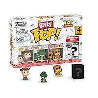 Funko Bitty Pop!: Toy Story Mini Collectible Toys 4-Pack - Woody, Rex, Slinky Dog & Mystery Chase Figure (Styles May Vary)
