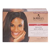 Dr. Miracle's No-Lye Relaxer, With Proteins to Help Prevent Breakage & Vitamins A & E For Healthy Hair Growth, 1 Complete Application Dr. Miracle's No-Lye Relaxer, With Proteins to Help Prevent Breakage & Vitamins A & E For Healthy Hair Growth, 1 Complete Application