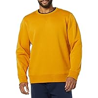Goodthreads Men's Crewneck Washed Fleece Sweatshirt