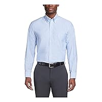 Men's Dress Shirt Regular Fit Oxford Solid