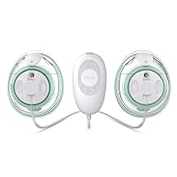 Elvie Stride Hospital-Grade App-Controlled Breast Pump | Hands-Free Wearable Ultra-Quiet Electric Breast Pump with 2-Modes 20-Settings & 5oz Capacity per Cup