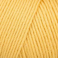 Superwash Merino Wool and Cotton Yarn for Knitting and Crocheting, 4 or Medium, Worsted, DK Weight, Drops Cotton Merino, 1.8 oz 120 Yards per Ball (17 Vanilla)