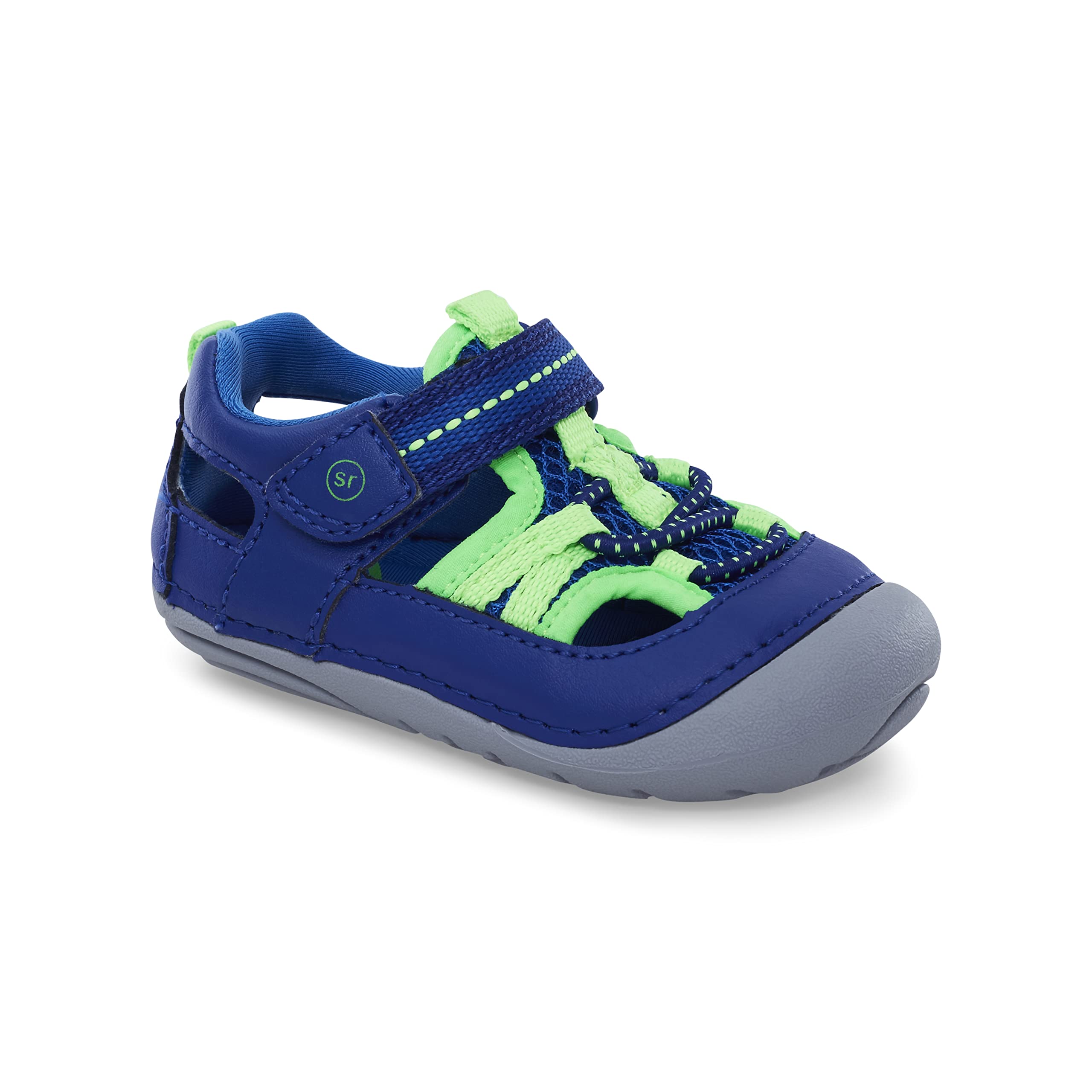 Stride Rite Unisex-Child Soft Motion Tobias First Walker Shoe