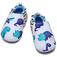 LAFEGEN Baby Boy Girl Walking Shoes Non Slip Soft Sole Infant Toddler Slipper Newborn Moccasins First Walker House Crib Sneaker Shoes