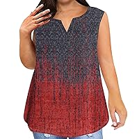Women Tank Tops Plus Size Trendy V Neck Sleeveless Summer Pocket Womens Loose Fit Ribbed for Sales Today Clearance Work Shirts Xx-Large Square Neck Top Plus Size Padded Shapewear Lace (r，4XL)