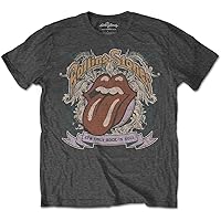 Rolling Stones Men's IORR T-shirt Large Charcoal