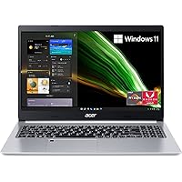 Acer Aspire 5 A515 Laptop 2022 15.6” FHD 1920 x 1080 Display AMD Ryzen 7 3700U, 4-core, AMD Radeon Graphics, 8GB DDR4, 512GB SSD, Backlit Keyboard, Fingerprint, Wi-Fi 6, Windows 11 Home