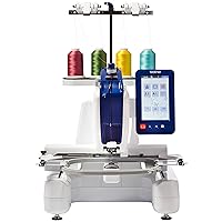 Brother Persona PRS100 Single Needle Embroidery Machine with 4-Spool Thread Stand and Free Arm Embroidery