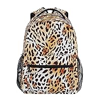 MNSRUU Toddler Backpack for Boys Girls Ages 5-12 Child Backpack Leopard School Bag