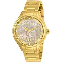 Invicta Women's Angel Quartz Watch, Gold, 27434