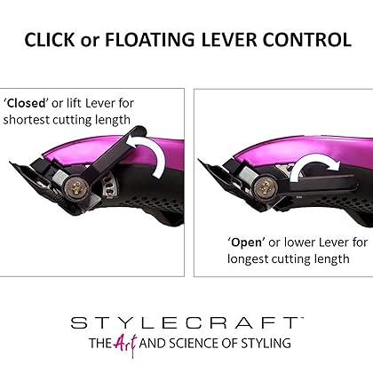 StyleCraft Ergo Cordless Rechargeable Magnetic Clipper