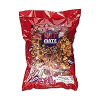 Hot Mate Japanese Rice Cracker | Oriental Asian Arare Rice Crackers with Glutinous Rice, Wasabi Green Peas, and Soy Sauce | Mixed Flavor, 16 oz. (Pack of 1)