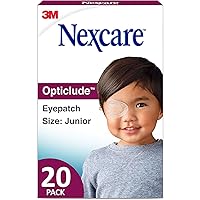 Nexcare Opticlude Orthoptic Eye Patches Junior 20 Each (Pack of 5)