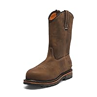 Timberland PRO Men's True Grit Pull-on Composite Safety Toe Waterproof Industrial Western Work Boot
