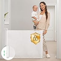 Retractable Baby Gate, Momcozy Mesh Baby Gate or Mesh Dog Gate, 33