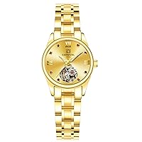 TEINTOP Carnival Women's Automatic Mechanical Watch Simple Skeleton Dial
