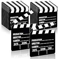 ArtCreativity Movie Clapboard, Hollywood Movie Theme Party Decorations, Academy Awards Party Supplies and Film Décor, Slate Clapperboard Prop for