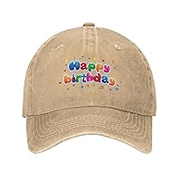 Happy Birthday!!! Its Hat Gifts for 18 20 30 40 60years Cowboy Baseball Cap Dad Hat Unisex Adjustable Upf50+ Golf Gym
