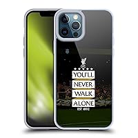 Head Case Designs Officially Licensed Liverpool Football Club Kop 7 You'll Never Walk Alone Soft Gel Case Compatible with Apple iPhone 12 Pro Max and Compatible with MagSafe Accessories
