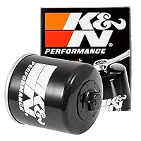 Motorcycle Oil Filter: High Performance, Premium, Designed to be used with Synthetic or Conventional Oils: Fits Select Ducati Motorcycles, KN-153