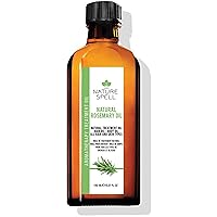Nature Spell Rosemary Oil for Hair & Skin, Rosemary Oil for Hair Growth, Pre-Diluted, Treat Dry Damaged Hair to Target Hair Loss, 5.07 Fl Oz