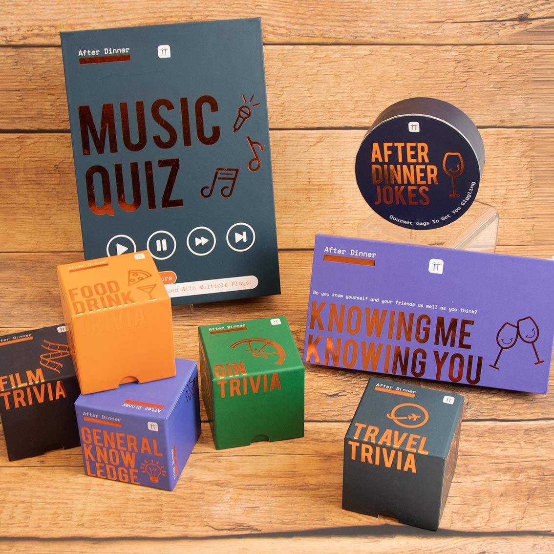 Talking Tables Music Trivia Quiz Game | Games Night | After Dinner, Multiple Plays, General Knowledge, Family, Friends, Christmas, Birthday, Present, Gift