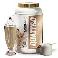 Magnum Nutraceuticals Quattro - Vanilla ,2lb - May Support Muscle Growth & Recovery