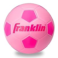 Franklin Sports Kids Foam Soccer Ball - Mini Soft Foam Youth Soccer Ball - Indoor + Outdoor Toy Soccer Ball for Kids - Probrite 6.5