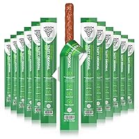 Mission Meats Grass Fed Beef Sticks – Sugar Free Beef Sticks, Gluten Free, Whole 30, Paleo, Keto Meat Sticks, Sugar Free Jerky Beef Sticks Individually Wrapped, 1oz (Original, Pack of 72)