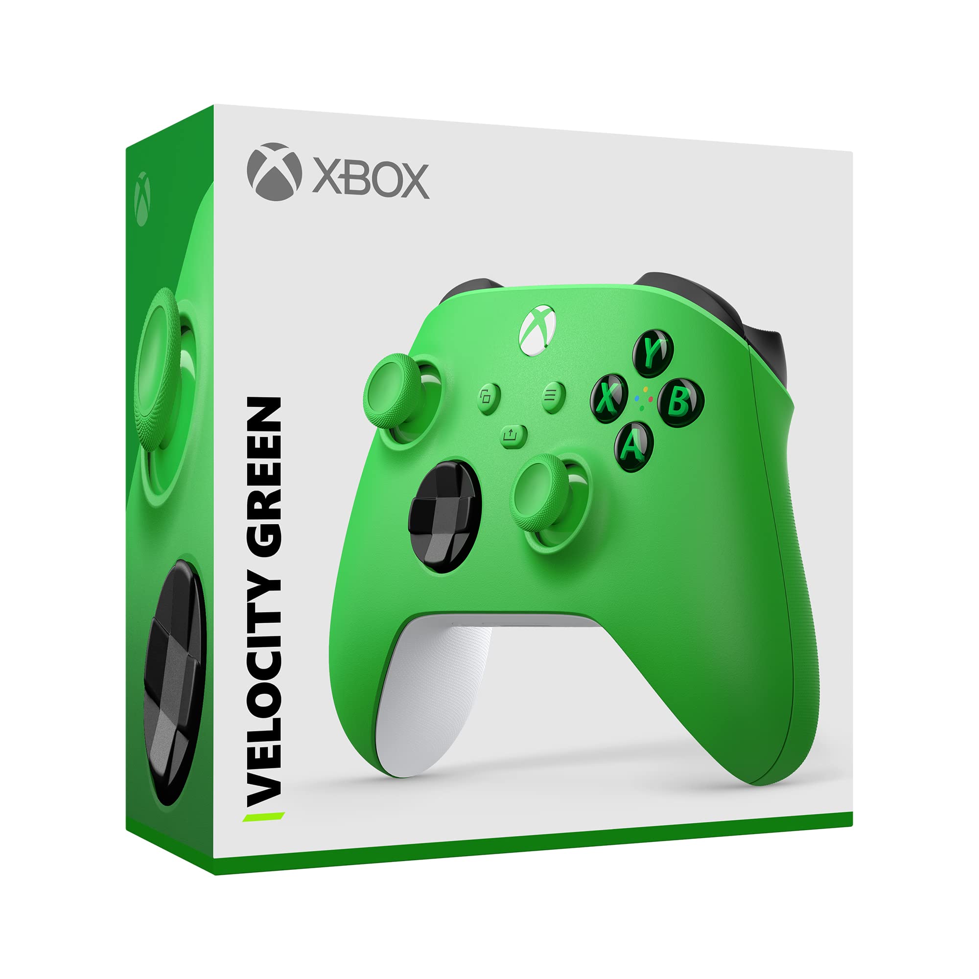 Xbox Wireless Controller – Velocity Green For Xbox Series X|S, Xbox One, And Windows Devices