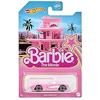 Hot Wheels 1956 Corvette, Barbie The Movie [Pink] Long Card