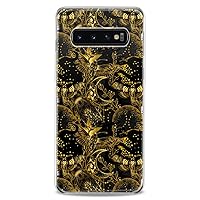 Case Compatible for Samsung A91 A54 A52 A51 A50 A20 A11 A12 A13 A14 A03s A02s Tarot Cards Flexible Victorian Witchy Soft Aesthetic Vintage Clear Design Silicone Slim fit Lightweight Print