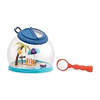 B. toys- Tiki Retreat Bug Catcher Kit – 1 Bug Cage with Tweezers & Magnifying Glass – Bug Toys for Kids 4+