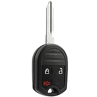 Car Key Fob Keyless Entry Remote fits Ford, Lincoln, Mercury, Mazda (CWTWB1U793 3-btn) - Guaranteed to Program
