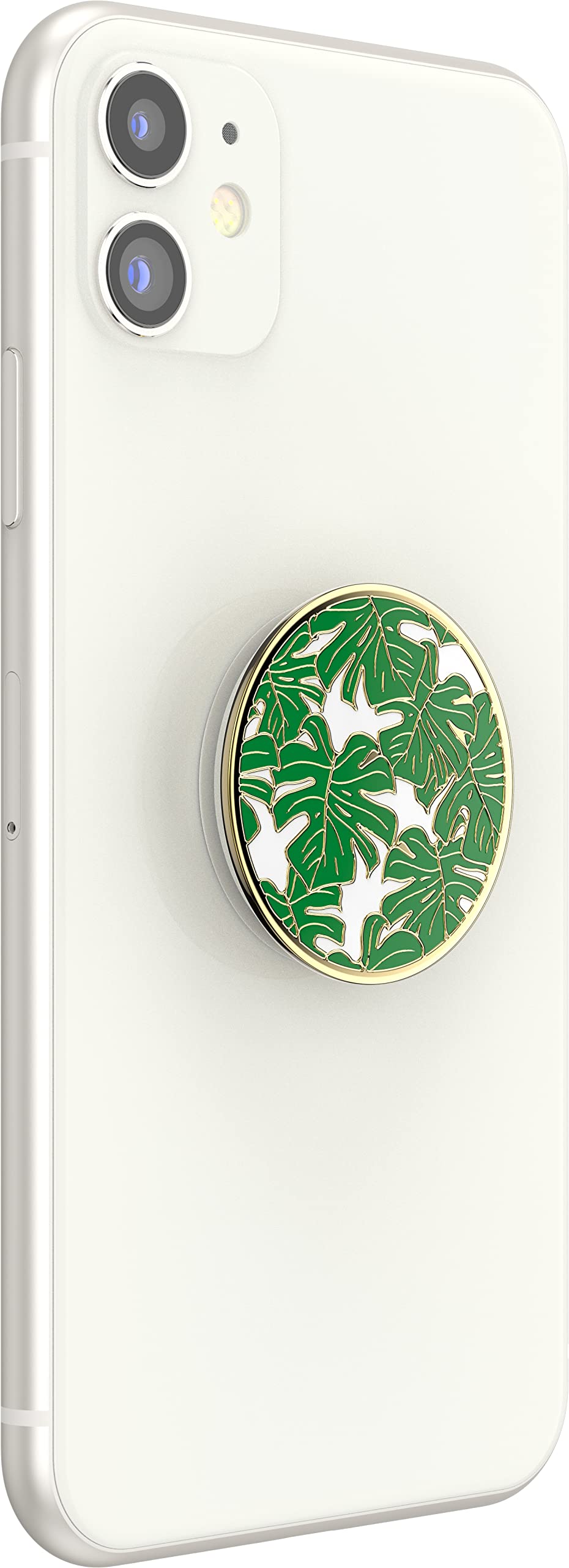 PopSockets Phone Grip with Expanding Kickstand, Enamel Nature PopGrip - Enamel Monstera