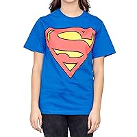 Superman Original Classic Logo Tshirt Blue