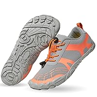 Barefoot Trail Running Shoes | Women's Men's Wide Toe Box Zero Drop Minimalist Slip on Hike Shoes | Lorax Pro Comfortable Outdoor Footwear