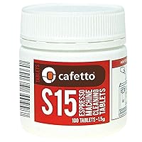 S15 High Performance Espresso Machine Cleaning Tablets (100 Count Tablets Jar)
