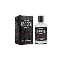 BARBER MARMARA Black Out Eau de Parfum Natural Spray Men 100 ml - Men's Perfume - Men's Perfume - Intensive Long-Lasting Fragrance - Men's Perfume - Classic, Spicy