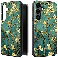 CoverON Art Painting Design Fit Samsung Galaxy S24 Case for Women, Slim TPU Flexible Skin Cover Thin Protector for Galaxy S24 5G Phone Case - Almond Blossoms Van Gogh