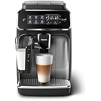 PHILIPS 3200 Series Fully Automatic Espresso Machine w/ LatteGo, Silver, EP3246/74