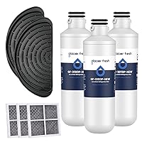 GLACIER FRESH LT1000PC Replacement Water Filter and LT120F and Refrigerator Drip Catcher Tray