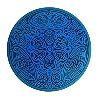 Water Element Disk - Release Stuck, Controlling & Limiting Thoughts, Emotions & Stress-Balance Your Astrology Sign & Feng Shui Home & Bedroom - Geometric Copper Antenna Powerforms Divine Essence 3