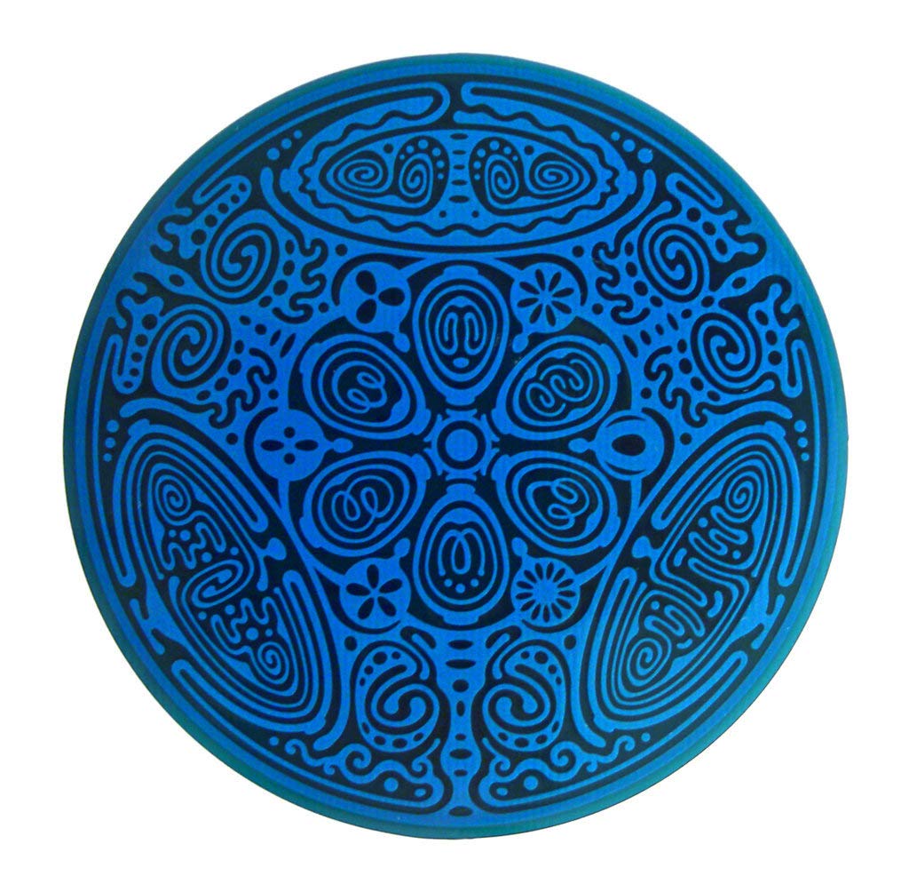 Water Element Disk - Release Stuck, Controlling & Limiting Thoughts, Emotions & Stress-Balance Your Astrology Sign & Feng Shui Home & Bedroom - Geo...