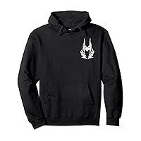 Disney Villains Group Horns Bad Girls Club Floral Poster Pullover Hoodie