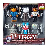 PIGGY Action Figure 6 Pack - Six 3.5