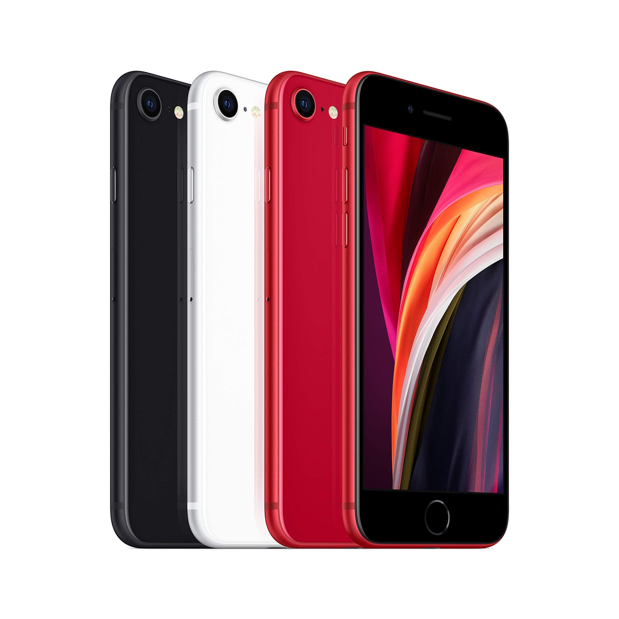 Apple iPhone SE, 256GB, Red - Fully Unlocked (Renewed Premium)