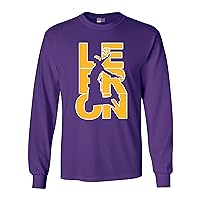 Long Sleeve Adult T-Shirt L23 23 LA Basketball Sports Fan Wear DT