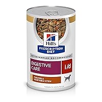 Hill's Prescription Diet i/d Digestive Care Chicken & Vegetable Stew Canned Dog Food, Veterinary Diet, 12.5 oz., 12-Pack Wet Food